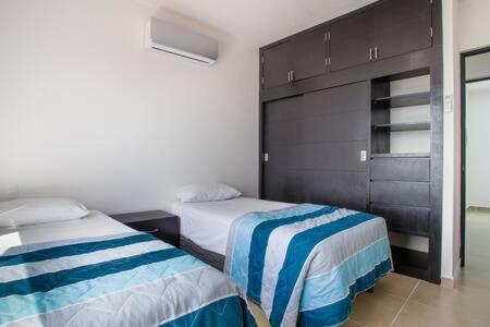 Apartmán Departamento De Lujo 3 Recamaras En Exclente Ubicacion Cancún Exteriér fotografie