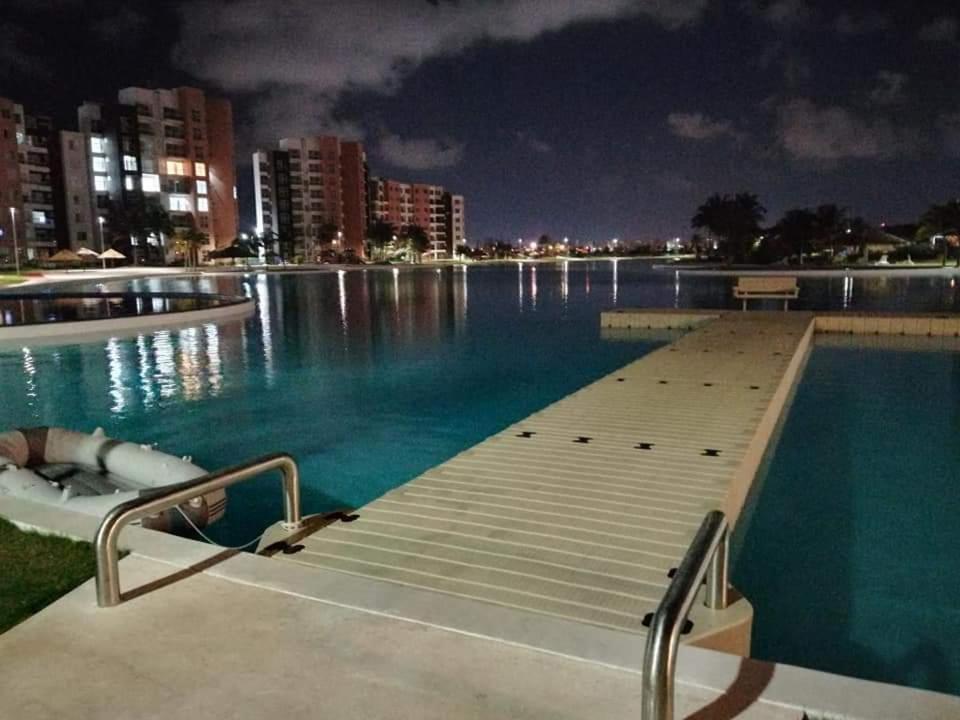 Apartmán Departamento De Lujo 3 Recamaras En Exclente Ubicacion Cancún Exteriér fotografie